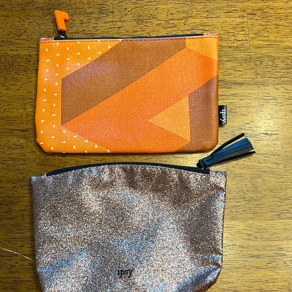 Two makeup bags, good for on the go and gifts